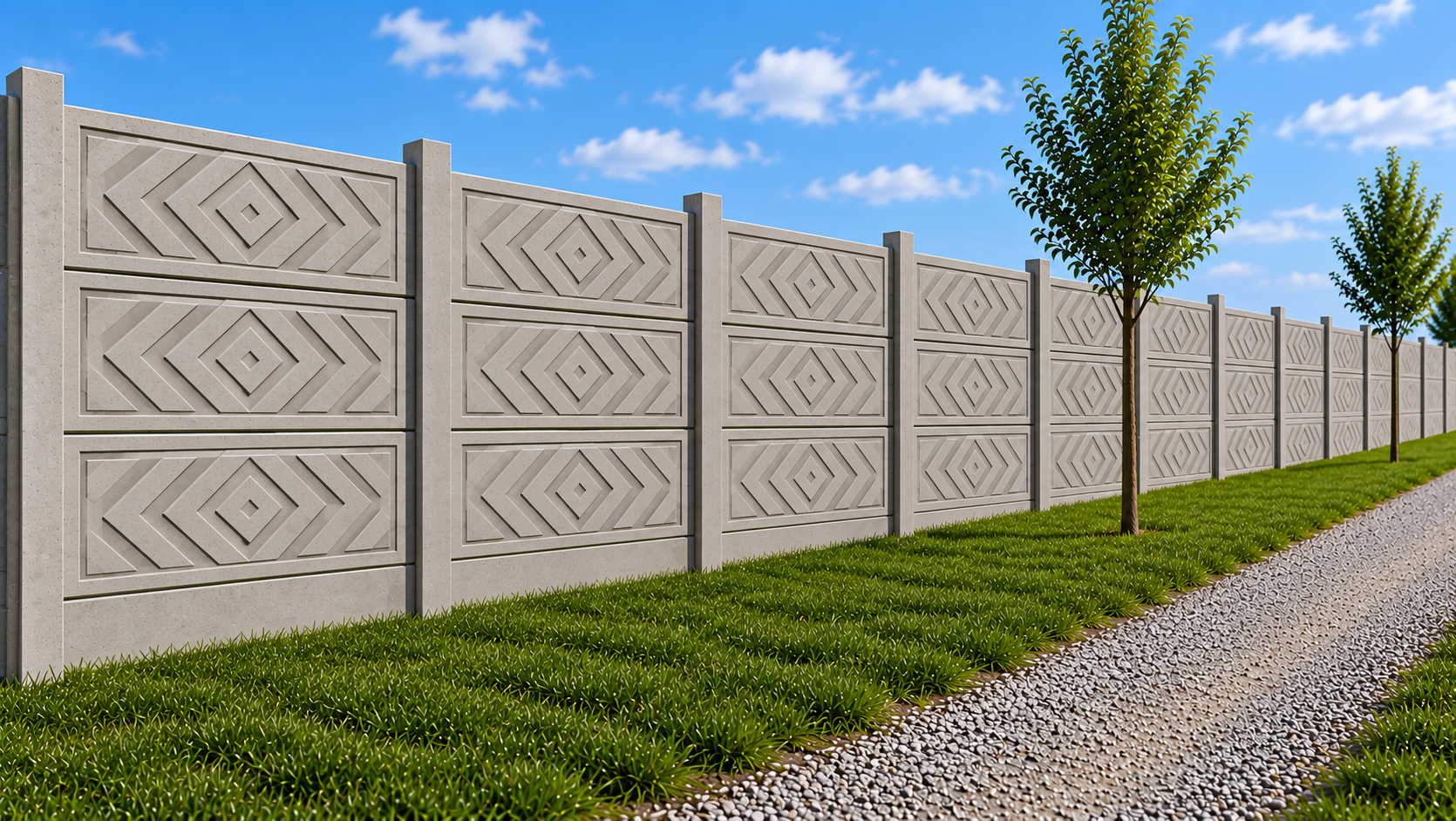 Urban fence panel design