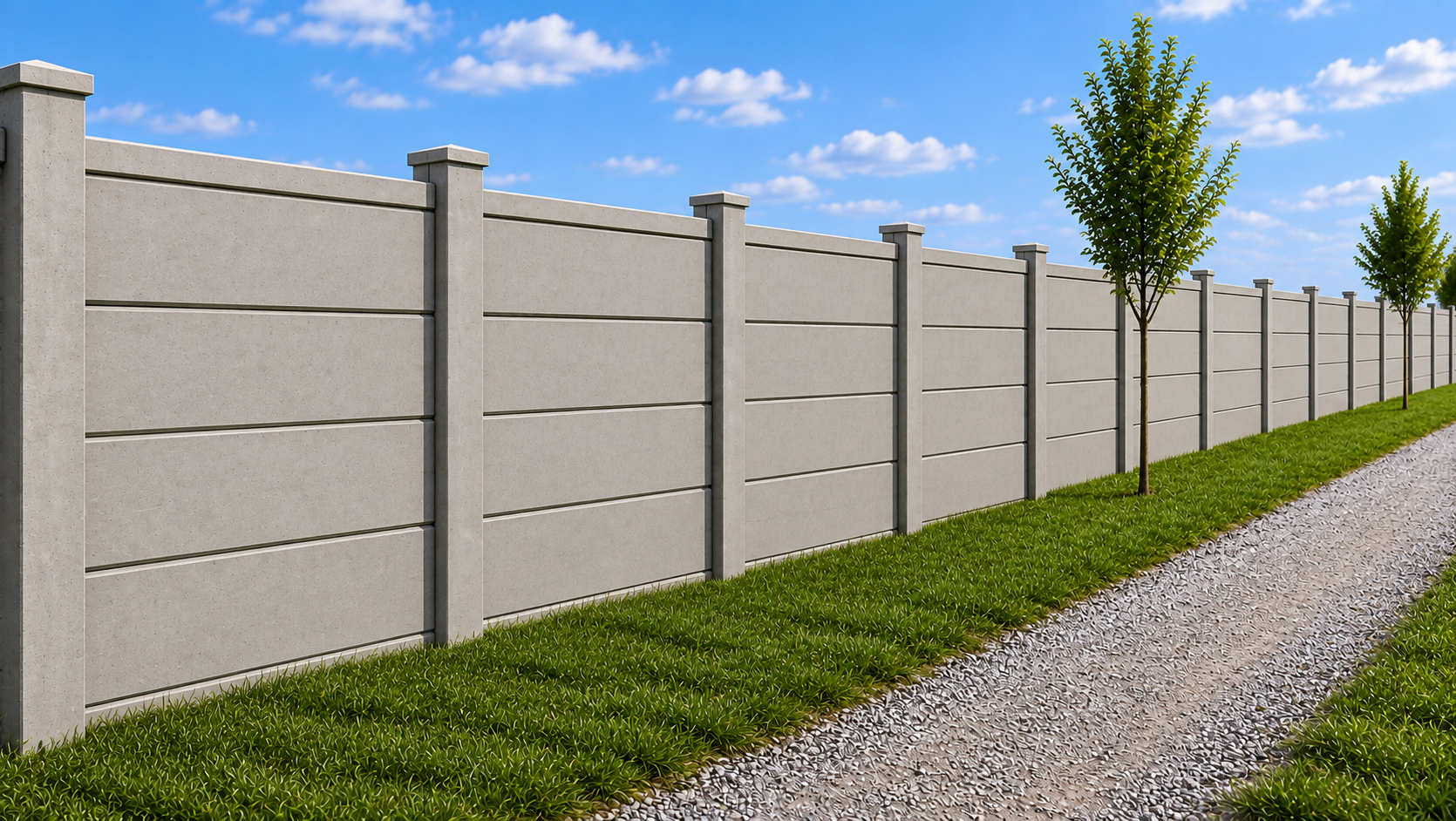 Classic fence panel design